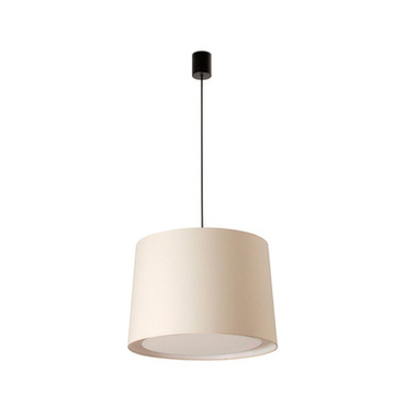 Lampa wisząca Faro Barcelona Conga Black/Beige Simple