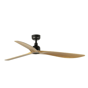 Wentylator sufitowy Faro Barcelona Outwood L Brown/Light Oak Wood Fan IP44