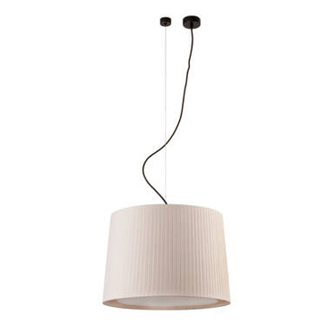Lampa wisząca Faro Barcelona Samba Black/Ribbon Beige ø450