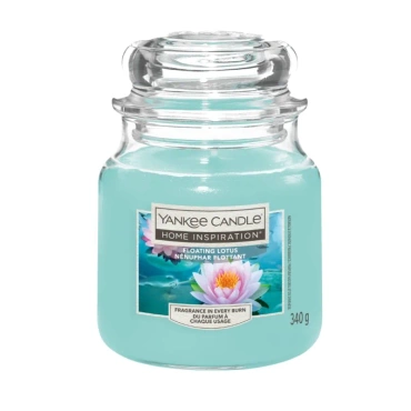 Świeca zapachowa Yankee Candle Floating Lotus średnia