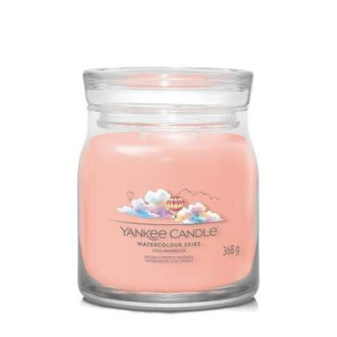 Świeca zapachowa Yankee Candle Watercolour Skies średnia