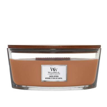 Świeca zapachowa WoodWick Hearthwick Santal Myrrh