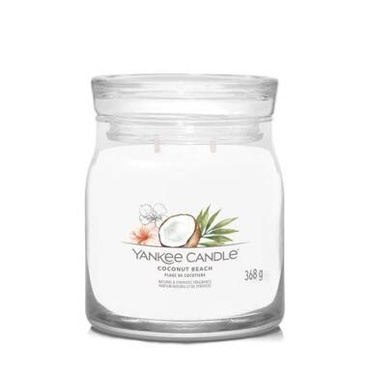 Świeca zapachowa Yankee Candle Coconut Beach średnia