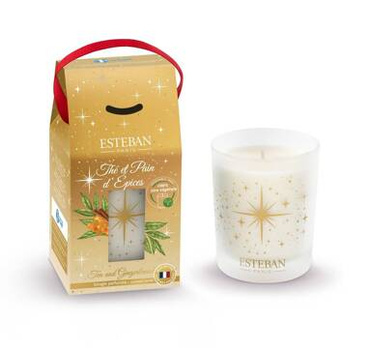Świeca zapachowa Esteban Paris Tea and Gingerbread 180g