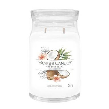 Świeca zapachowa Yankee Candle Coconut Beach duża