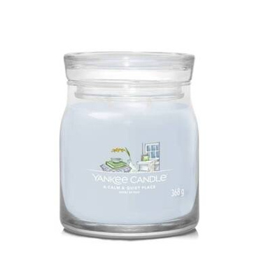 Świeca zapachowa Yankee Candle A Calm & Quiet Place średnia