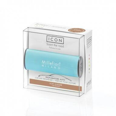 Odświeżacz do samochodu Millefiori Milano Car Icon Classic Soft Leather