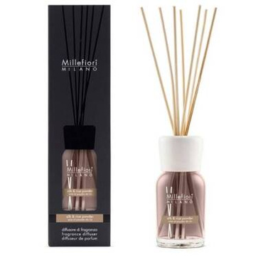 Pałeczki zapachowe 500 ml Millefiori Milano Silk & Rice Powder