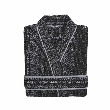 Szlafrok Sorema Maze Black