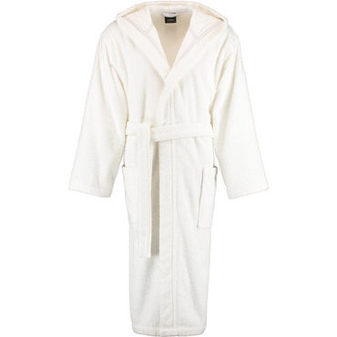 Szlafrok męski Cawo Uni Hooded White