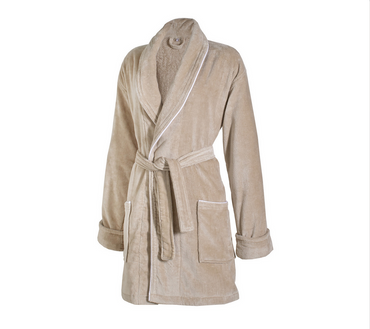 Szlafrok Blanc Des Vosges Balneo Beżowy