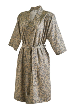 Szlafrok Blanc Des Vosges Mix & Match Niebieski