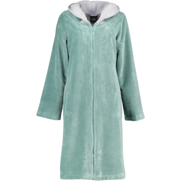 Szlafrok damski Cawo Zipper Hooded Fjord