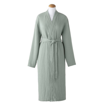 Szlafrok bawełniany Essix Bonheur Lagoon