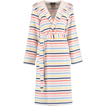 Szlafrok damski Cawo Soft Hooded Multicolor White