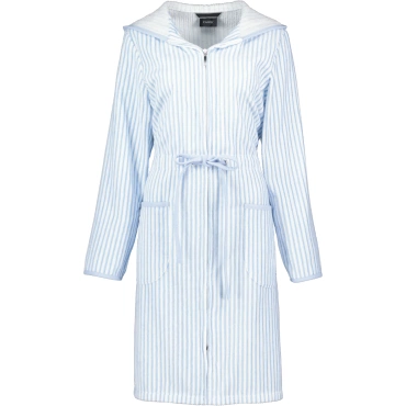 Szlafrok damski Cawo Relax Hooded Light Blue