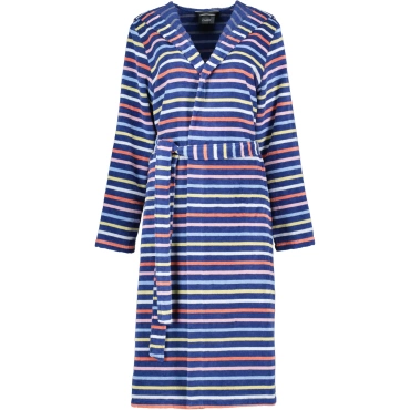 Szlafrok damski Cawo Soft Hooded Multicolor Blue