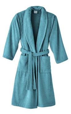 Szlafrok Blanc Des Vosges Uni Seledynowy