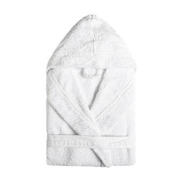 Szlafrok Sorema Ribbon Hooded White