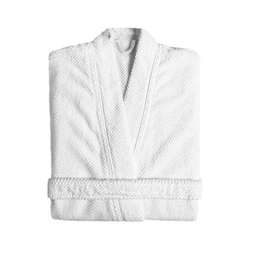 Szlafrok Graccioza Bee Waffle Kimono White