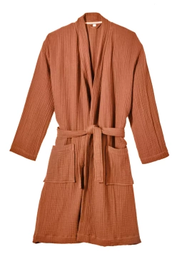 Szlafrok Blanc Des Vosges Cosy Pomarańczowy