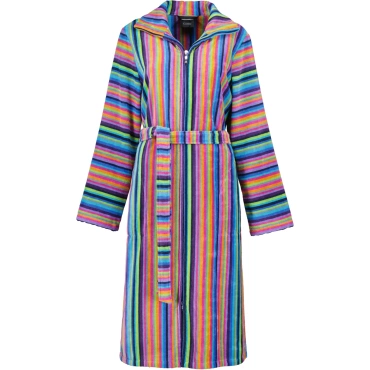 Szlafrok damski Cawo Zipper Multicolor