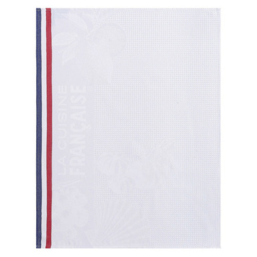 Ręcznik kuchenny Le Jacquard Français Gastronomie White