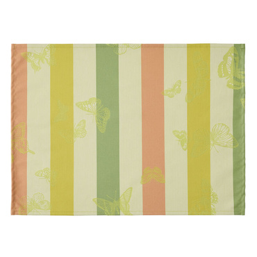 Podkładka plamoodporna Le Jacquard Français Bal Des Papillons Yellow