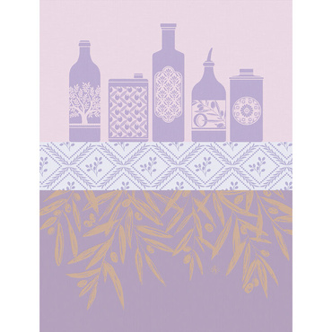 Ściereczka kuchenna Le Jacquard Français Huiles provençales Purple