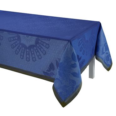 Obrus żakardowy Le Jacquard Français Jardin d'Orient Blue