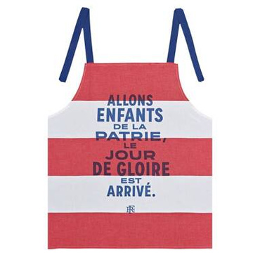 Fartuch kuchenny dziecięcy Le Jacquard Français Elysée Patrie Tricolor