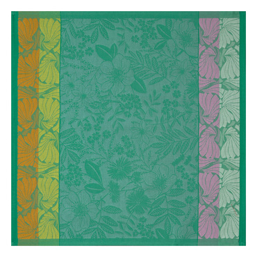 Serwetka bawełniana Le Jacquard Français Cottage Green
