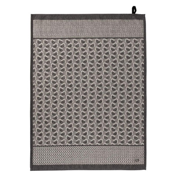 Ściereczka kuchenna Le Jacquard Français Empreintes Black