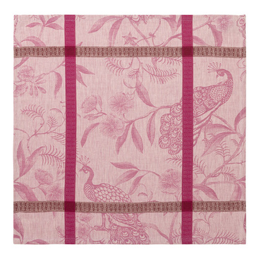 Serwetka lniana Le Jacquard Français À l'orangerie Pink