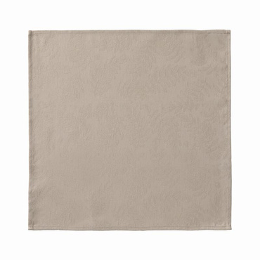 Serwetka bawełniana Le Jacquard Français Vegetal mood Beige