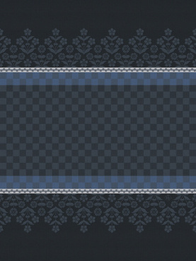 Ściereczka kuchenna Le Jacquard Français Lulu Lucien Blue