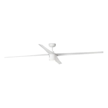 Wentylator sufitowy Faro Barcelona Attos LED XL White fan DC 